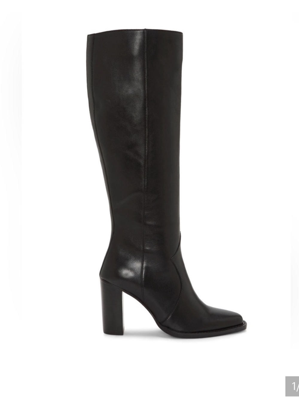 Vince Camuto Lecheya Knee High Boot - Black NEW IN BOX
